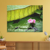 Buddha Zitat Leinwanddruck (Insitu (Wohnzimmer))