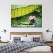 Buddha Zitat Leinwanddruck (Insitu (Schlafzimmer))