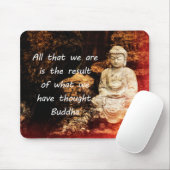 Buddha-Zitat Mousepad (Mit Mouse)