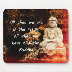 Buddha-Zitat Mousepad