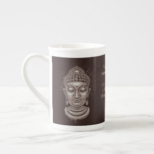 Buddha-Zitat-Name-Tasse Porzellantasse