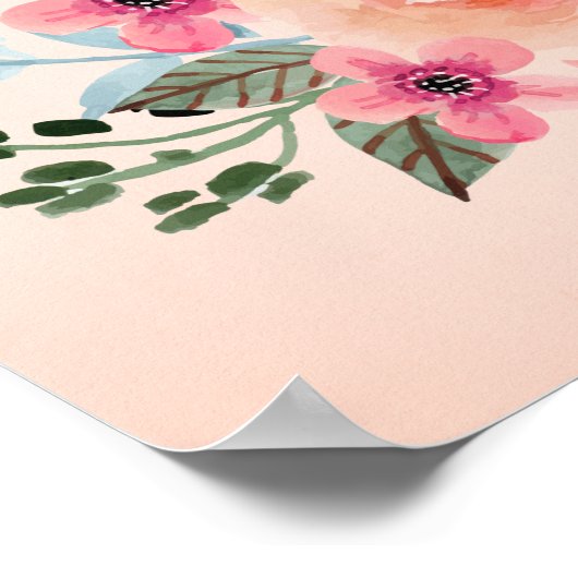 Buddha Zitat Poster (Ecke)