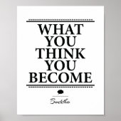 Buddha-Zitat Poster (Vorne)