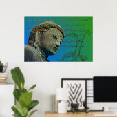 Buddha-Zitat Poster (Heimbüro)