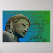 Buddha-Zitat Poster (Vorne)