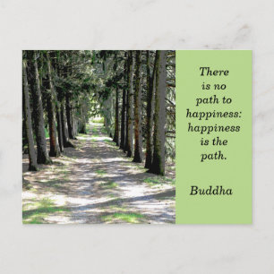 Buddha-Zitat — Postkarte