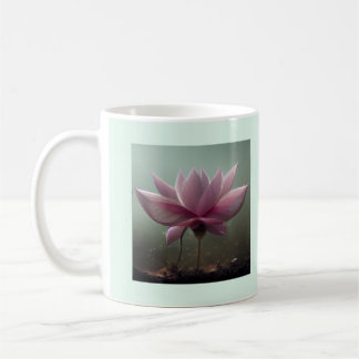 Buddha Zitat über Meinungen Leute PINK lotus Kaffeetasse