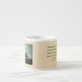 Buddha Zitat: Veränderung sehen lässt Leid Espressotasse (Vorderseite)