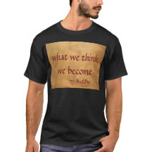 Buddha-Zitat; was wir denken zu werden