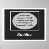 Buddha-Zitate Poster (Vorne)