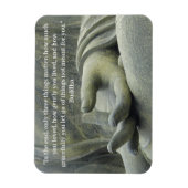 Buddha Zitatsregeln für Leben nach Erinnerung Magnet (Vertikal)