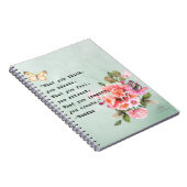 Buddha Zitatszeitschrift Notizblock (Rechte Seite)