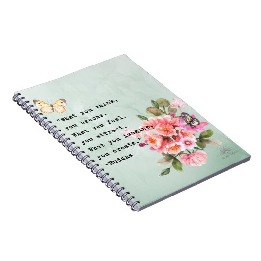 Buddha Zitatszeitschrift Notizblock (Rechte Seite)