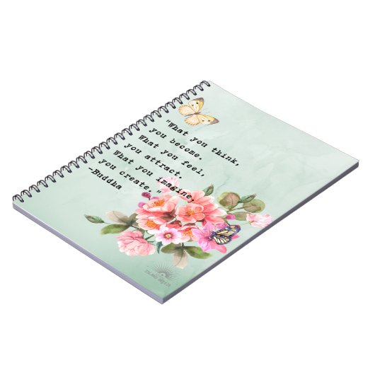 Buddha Zitatszeitschrift Notizblock (Linke Seite)