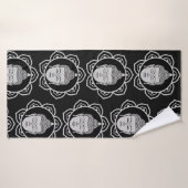 Buddha Zuhause und Leben Badehandtuch (Badehandtuch)