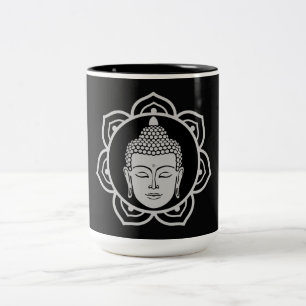 Buddha Zuhause und Leben Zweifarbige Tasse