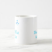 Buddha, zum im Blau zu sein Kaffeetasse (Mittel)