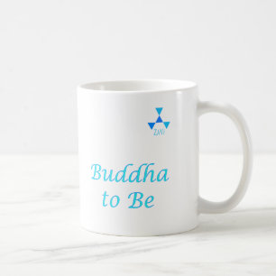 Buddha, zum im Blau zu sein Kaffeetasse