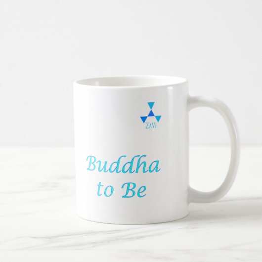 Buddha, zum im Blau zu sein Kaffeetasse (Rechts)