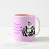 Buddha Zweifarbige Tasse (VorderseiteRechts)