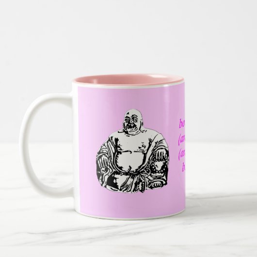 Buddha Zweifarbige Tasse (Links)