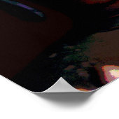 Buddhabronzefarbplakat Poster (Ecke)