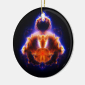 Buddhabrot Karte Mandelbrot Set Gautama Buddha Keramikornament (Links)