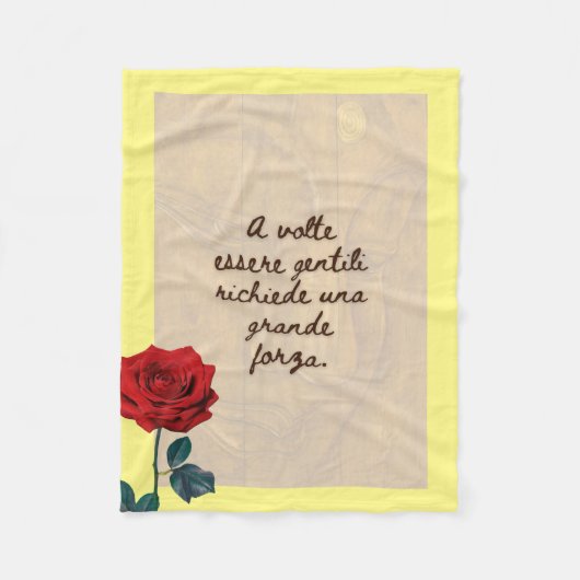 BuddhaHeute #2 Buddha Accogliente Fleecedecke (Vorderseite)