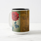 BuddhaHeute #3 Zen Tasse - Buddha Rose (Vorderseite Links)