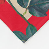 BuddhaHeute #8 Gemütlicher Buddha Fleecedecke (Ecke)