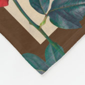 BuddhaHeute #8 Gemütlicher Buddha Fleecedecke (Ecke)
