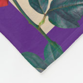BuddhaHeute #9 Gemütlicher Buddha Fleecedecke (Ecke)