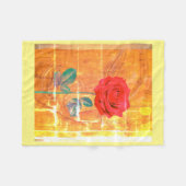 BuddhaHeute V1 #17 - COZY BUDDHA BLANKET Fleecedecke (Vorderseite (Horizontal))