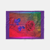 BuddhaHeute V1 #18 COZY BUDDHA Fleecedecke (Vorderseite (Horizontal))