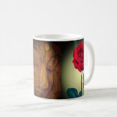 BuddhaHeute V1 #32 Zen Tasse - Buddha Rose (VorderseiteRechts)
