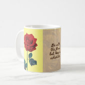 BuddhaHeute V1 #34 Zen Tasse - Buddha Rose (Vorderseite Links)