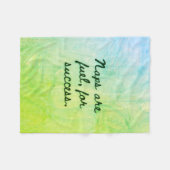BuddhaHeute V1 #82 COZY BUDDHA BLANKET SERIES Fleecedecke (Vorderseite (Horizontal))