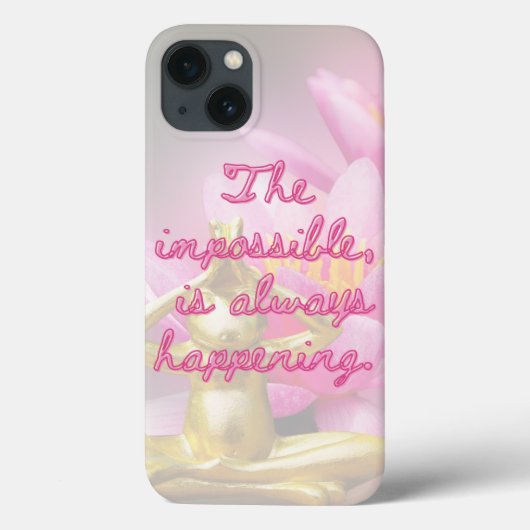 BuddhaHeute V3 #1 "Alle Zen rufen" Case-Mate iPhone Hülle (Rückseite)