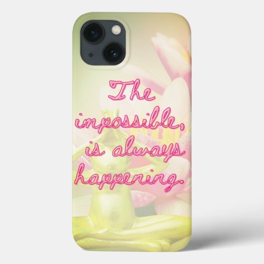 BuddhaHeute V3 #4 "Alle Zen anrufen" Case-Mate iPhone Hülle (Rückseite)