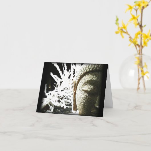 Buddhalicious Cards Karte (Gelbe Blume)