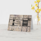 Buddhas Augen-alles- Gute zum Geburtstagkarte Karte (Gelbe Blume)