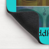 Buddhas Augen Mousepad (Ecke)