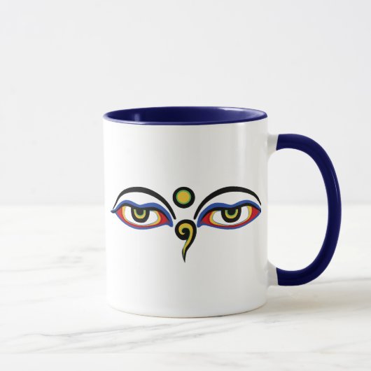 Buddhas Augen Tasse (Rechts)