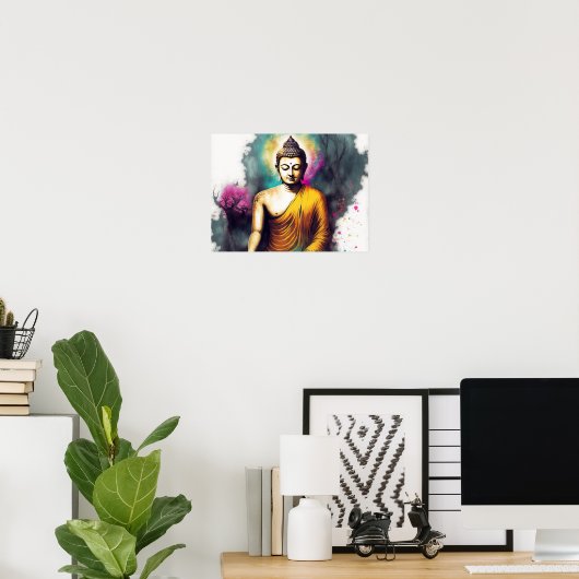Buddhas Bliss Poster (Heimbüro)
