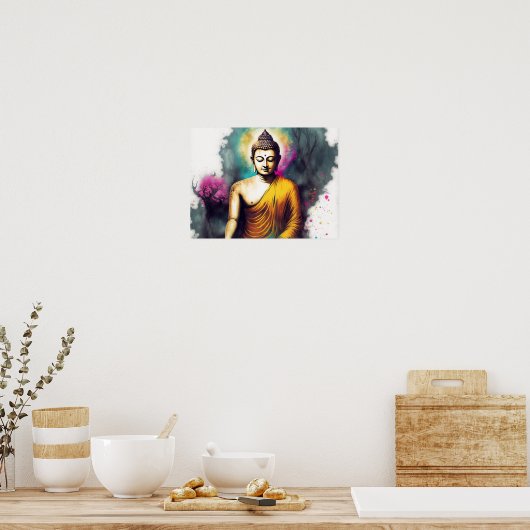 Buddhas Bliss Poster (Küche)