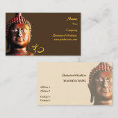 Buddhas Business Card, Holistische Heilmittel Visitenkarte (Vorne/Hinten)