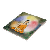 Buddhas Erleuchtung Keramik Tile Fliese (Seite)