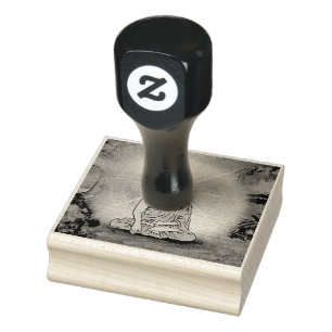Buddhas Erleuchtung Rubber-Briefmarke Gummistempel