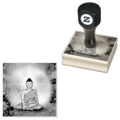 Buddhas Erleuchtung Rubber-Briefmarke Gummistempel (Stempel)