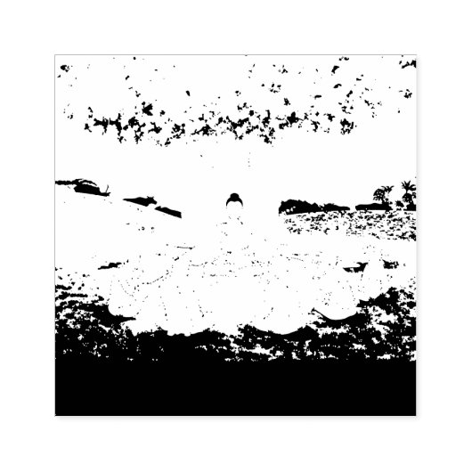 Buddhas erste Predigt-Lektion in Rubber-Briefmarke Gummistempel (Prägung)